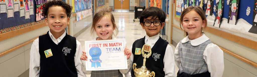 First in Math - Class Winners