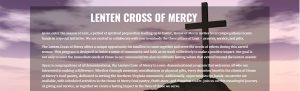 Lenten Cross of Mercy